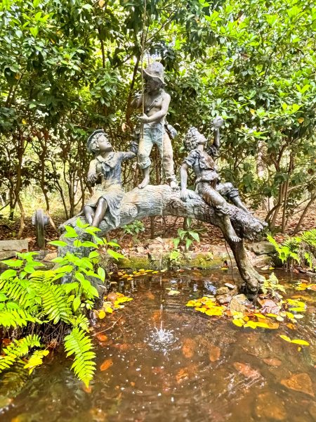 Fountain Sculpture at Eden Gardens