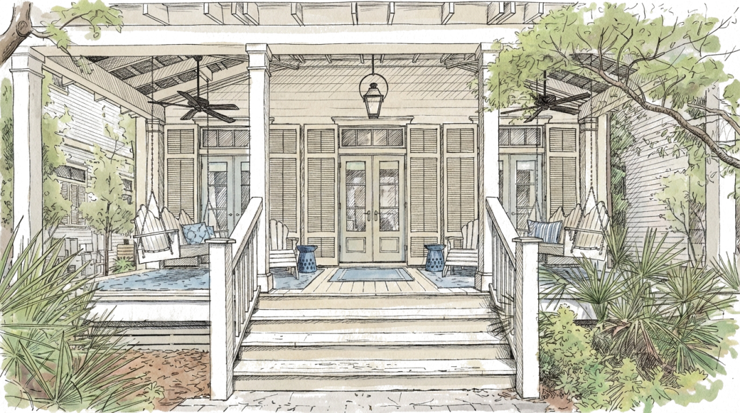 Point Washington Style Home