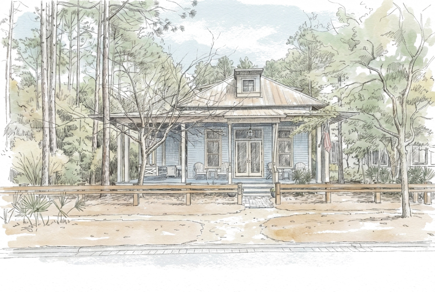 Point Washington Style Home