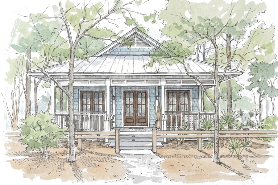 Point Washington Style Home