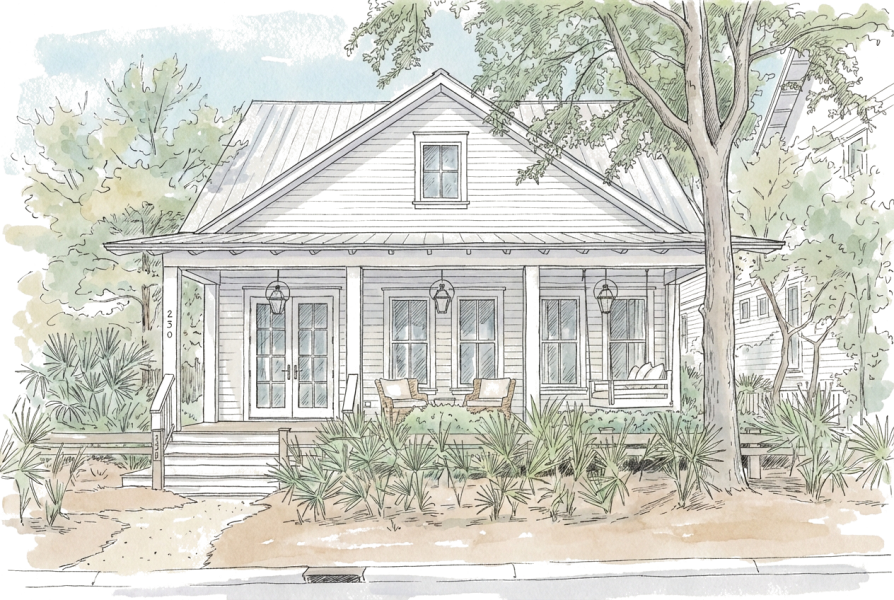Point Washington Style Home