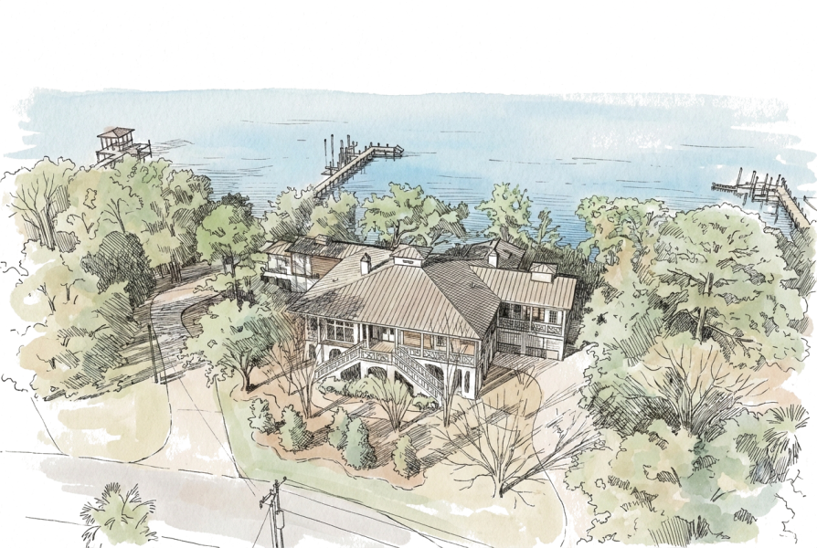 Point Washington Style Home