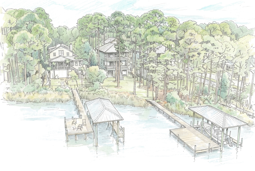 Point Washington Style Home